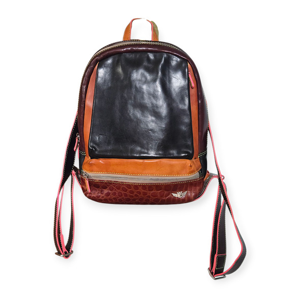 Consuela Cyndi Signature Convertible Leather Backpack - Picture 2 of 9